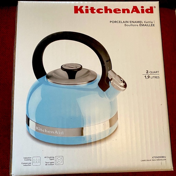 KitchenAid Kitchen New Kitchenaid Stovetop Kettle 2 Qt Cameo Blue